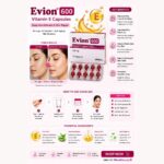 Evion 600 Vitamin E Capsules